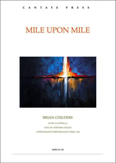 Mile Upon Mile SATB choral sheet music cover